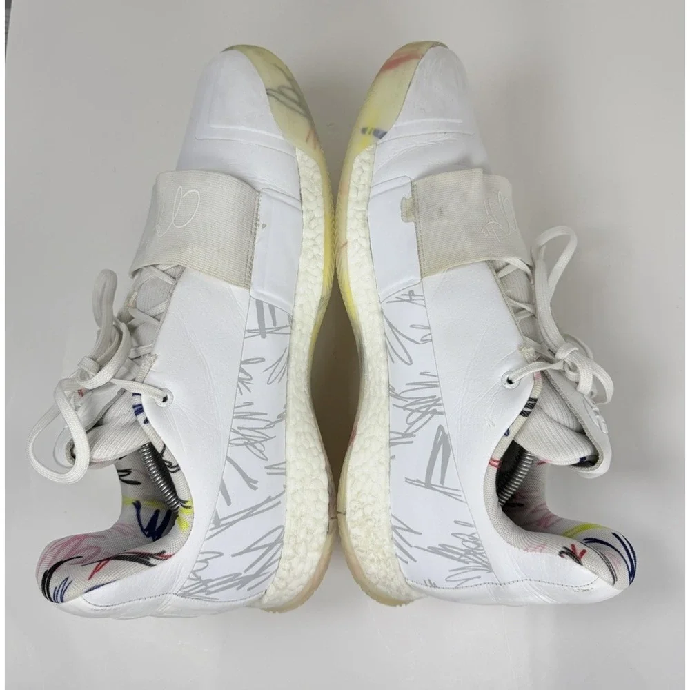 Adidas Mens Basketball Shoes James #13 Harden Vol 3 Doodle Voyager G540, Sz 12.5